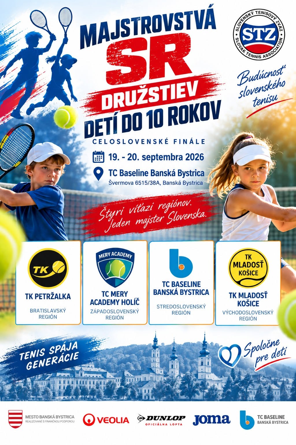 Majstrovstvá SR družstiev, detí do 10 rokov - BASELINE